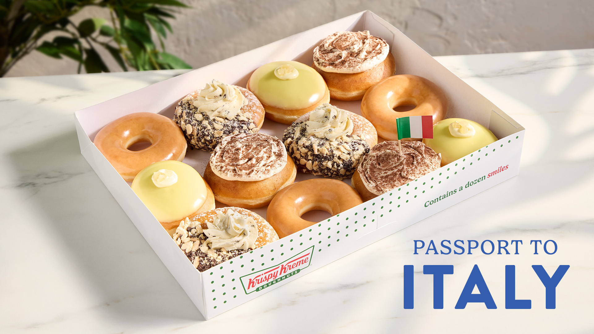 Krispy Kreme Passport to Italy collection